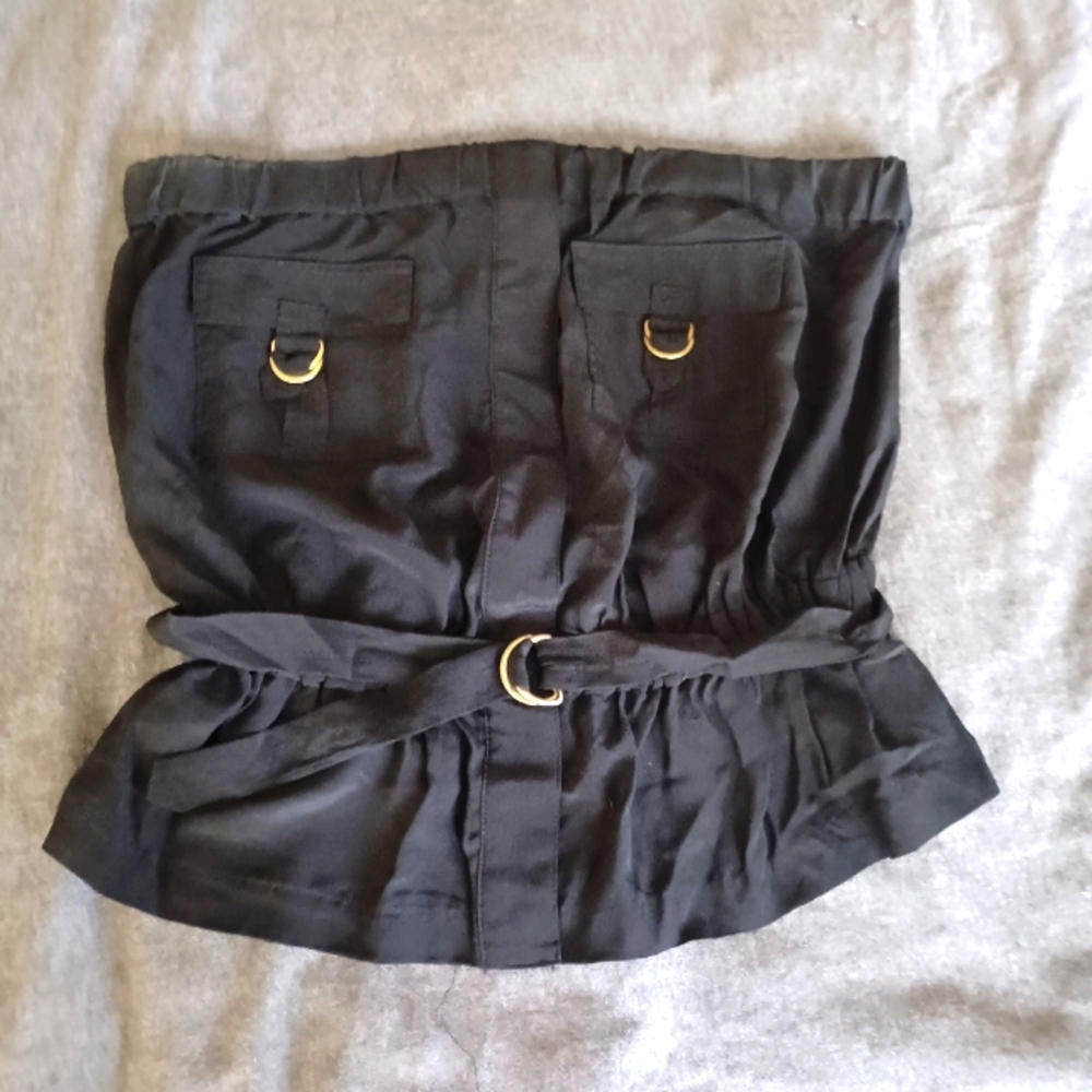 Bebe strapless top